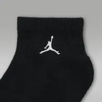 Nike Jordan Everyday Essentials Big дитячі Ankle шкарпетки (6 пар) колір червоний