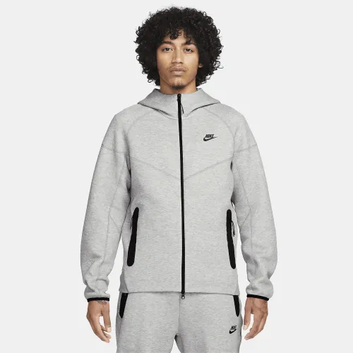 Nike Sportswear Tech Fleece Windrunner чоловічі Full-Zip Толстовка з капюшоном колір сірий