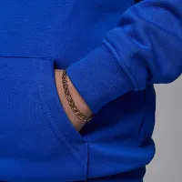 Nike Jordan Little дитячі Baseline Pullover Толстовка з капюшоном блакитний