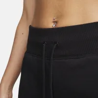Nike Sportswear Phoenix Fleece жіноча З високою талією Wide-Leg Sweatpants колір чорний