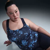 Nike Swim Essential жіноча Scoop Neck Tankini- EXT блакитний