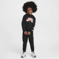 Nike Step Up Your Game Toddler 2-Piece Fleece комплект колір чорний