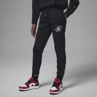 Nike Jordan Take Flight Snap Fleece Pants Big Kids Pants цвет черный
