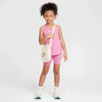 Nike Dri-FIT All Day Play Little дитячі 2-Piece Bike шорти комплект Pink