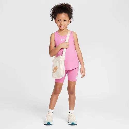Nike Dri-FIT All Day Play Little дитячі 2-Piece Bike шорти комплект Pink