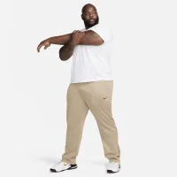 Nike Therma мужские Therma-FIT Open Hem Fitness Pants цвет коричневый