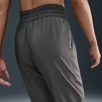 Nike One женская Dri-FIT С высокой Талией 7/8 Joggers цвет серый