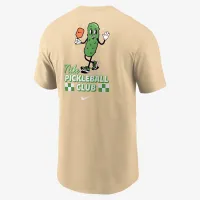 Nike мужские Pickleball футболка Yellow