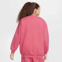 Nike Sportswear Club Fleece Big дитячі оверсайз світшот Pink