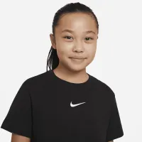 Nike Sportswear Big детские (Girls') футболка цвет черный