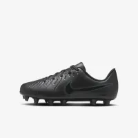 Nike Jr. Tiempo Legend 10 Club Little/Big детские Multi-Ground Low-Top футбольные бутсы цвет черный