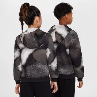 Nike Sportswear Club Fleece Big дитячі Толстовка з капюшоном колір чорний