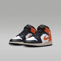 Nike Air Jordan 1 Mid Big дитячі Кросівки Orange
