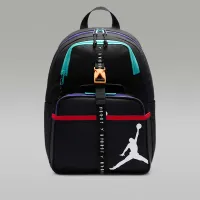 Nike Air Jordan Lunch наплічник Big дитячі наплічник (18L) and Lunch сумка (3L) колір чорний