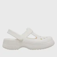 Шльопанці Crocs Classic Mary Jane Clog 210615-0WV - Білі