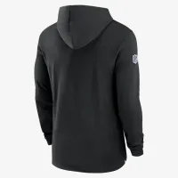 Minnesota Vikings Sideline чоловічі Nike Dri-FIT NFL Long-Sleeve Hooded Top колір чорний
