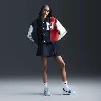 Nike Women by YOON женская оверсайз Varsity Куртка цвет черный