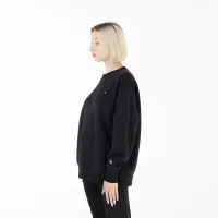 Кофта/футболка Champion Honeydew Minimal оверсайз Reverse Weave свитшот 116241-KK001 -  Черная