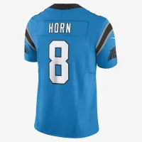 Jaycee Horn Carolina Panthers мужские Nike Dri-FIT NFL Limited Football Jersey синий