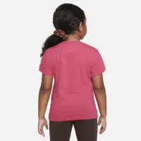 Nike Relaxed Tee and Scrunchie комплект Little Kids 2-Piece комплект Pink