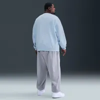 Nike Solo Swoosh чоловічі Fleece Crew блакитний