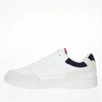 Кроссовки Tommy Hilfiger Basket Core Lth Mix Ess FM0FM05058-YBS - Белые