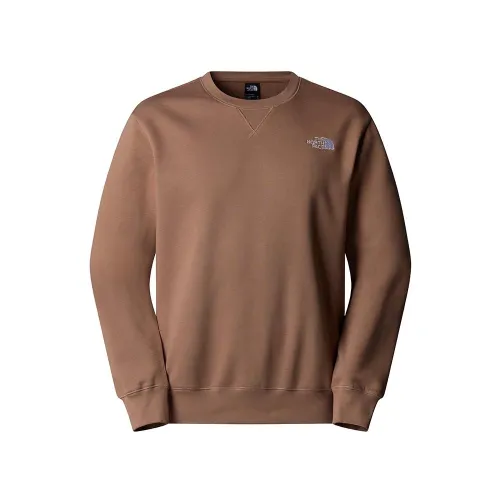 Кофта/футболка The North Face Essential Relaxed Crew 0A89ET6IH1 - коричневая