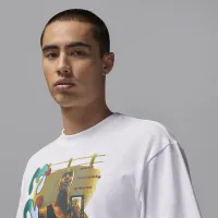 Nike Jordan чоловічі Short-Sleeve футболка колір білий