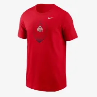 Ohio State Big детские Nike College футболка цвет красный