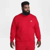 Nike Sportswear Club Fleece чоловічі Crew колір червоний