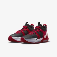 Nike LeBron Witness 7 Big дитячі баскетбольні Кросівки колір чорний