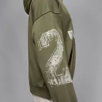 Nike Jordan Brooklyn чоловічі Collegiate Pullover Толстовка з капюшоном колір зелений