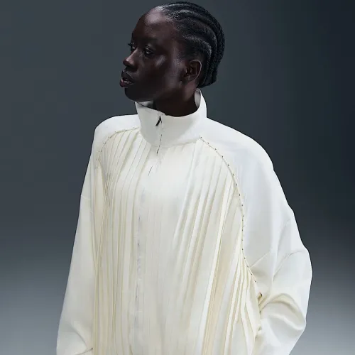 Nike Sportswear Collection женская Pleated Track Куртка цвет белый