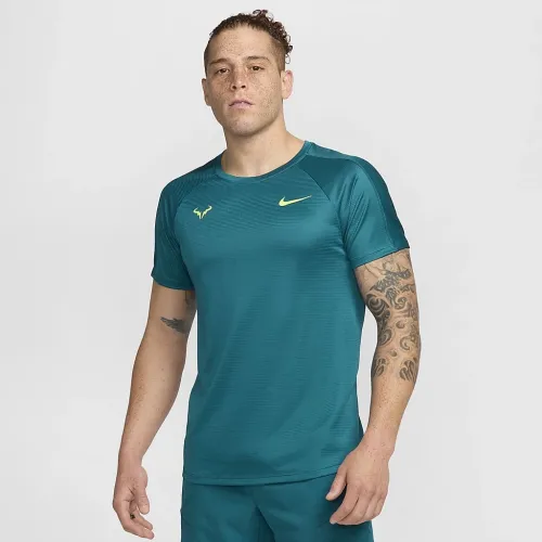 Rafa Challenger чоловічі Nike Dri-FIT Short-Sleeve Tennis Top колір зелений