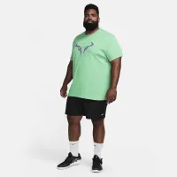 Rafa мужские NikeCourt Dri-FIT футболка цвет зеленый