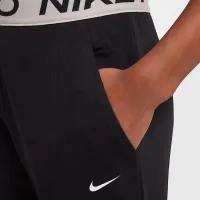 Nike Pro Fleece Big детские (Girls') Dri-FIT Joggers цвет черный