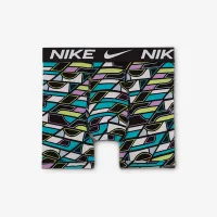 Nike Dri-FIT Micro Print Big детские трусы (3 пары) цвет фиолетовый