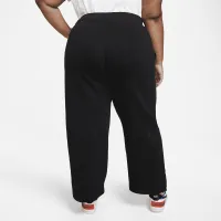 Nike Sportswear Phoenix Fleece женская С высокой Талией Wide-Leg Sweatpants (большие размеры) цвет черный