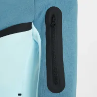 Nike Sportswear Tech Fleece Big детские Full-Zip Толстовка с капюшоном синий