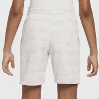Nike Sportswear Club Big дитячі French Terry шорти колір коричневий