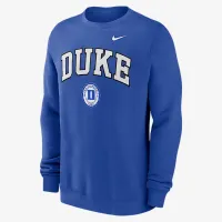 Duke синий Devils Arched Seal мужские Nike College Pullover Crew синий