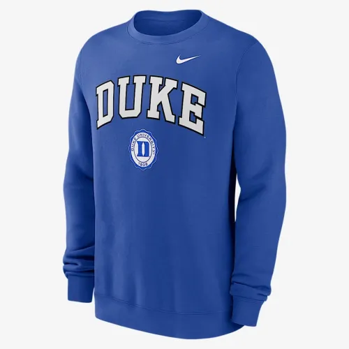 Duke блакитний Devils Arched Seal чоловічі Nike College Pullover Crew блакитний
