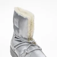 Кроссовки Tommy Hilfiger Tommy Essential Silver Boots FW0FW07506-0IM - Серебряные