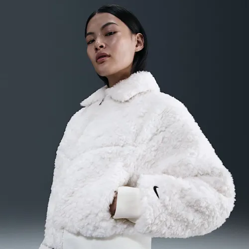 Nike Sportswear Essential женская Loose Bomber Куртка цвет белый