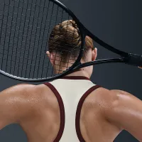 NikeCourt Slam жіноча Dri-FIT Tennis Костюм колір коричневий