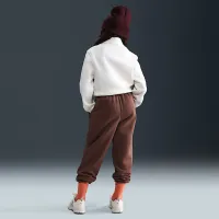 Nike Sportswear Club Fleece Big детские Loose Pants цвет коричневый