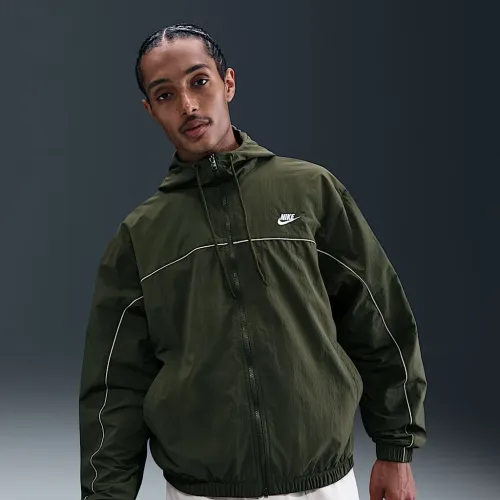 Nike Club чоловічі Hooded Куртка колір зелений