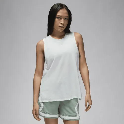 Nike Jordan Sport женская Diamond Tank Top цвет зеленый