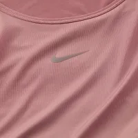 Nike One Classic жіноча Dri-FIT Short-Sleeve Cropped Twist Top Pink