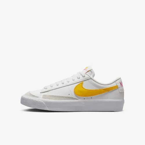 Nike Blazer Low '77 Big дитячі Кросівки колір білий